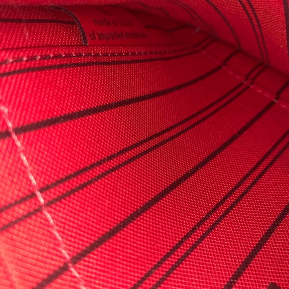 Authentic Neverfull Pouch - Picture 2 of 8